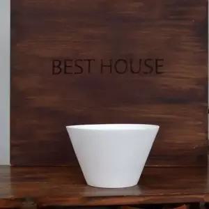 ksr 더플라워포터리 에이미 볼 19x12cm 퓨어화이트 토분 (WFJ7PIQ)