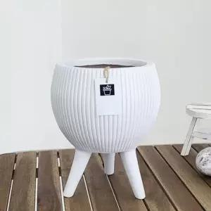 ksr 베하몰 마블 화분 루나(달항아리) 삼발다리형 20x30cm (WFJ7PLV)