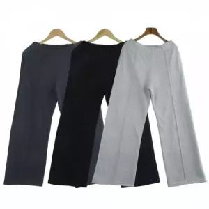 조거바지 와이드팬츠 여자통바지 여름통바지 체디 (WFK98HA)