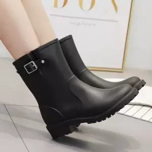 레인부츠 여성미들부츠 장화 캐주얼워커 방수신발 (WFJSR8Q)