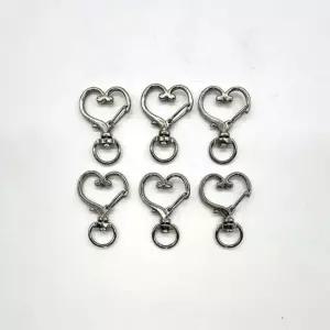 하트모양 키링 부자재 비즈공예 악세사리부자재 (WFK9A4I)