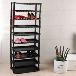 좁은현관신발정리대 간이슈즈랙 아파트 좁은현관 틈새 신발수납대 20켤레 (WFKA2U6)