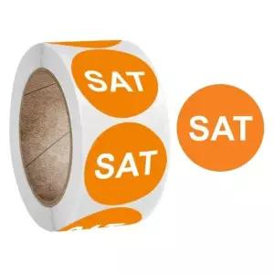 SAT요일스티커 요일스티커 다이어리 SAT 달력 토요일스티커 토요일 (WFKASGY)