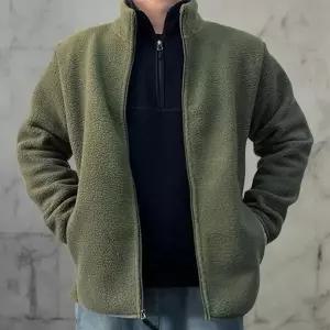 [하프클럽/옷자락]여성 남성 겨울 대형 후리스 퍼 자켓