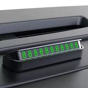 주차번호판 사생활보호 자동차 전화번호판 (WFK9ZNW)