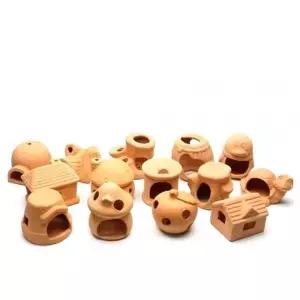 수초 화분 미니 인테리어 토분 수족관 산란토분 (WFKAEEK)