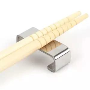 스틸 수저 받침대 실버 색상 1P 숫가락 젓가락 지지대 수저홀더 (WFKA5G0)