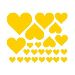 루보식 하트 디자인 자동차 스타일링 스티커 범퍼 윈도우 바디 장식 비닐 액세서리 데칼 튜닝 부품 방수 24