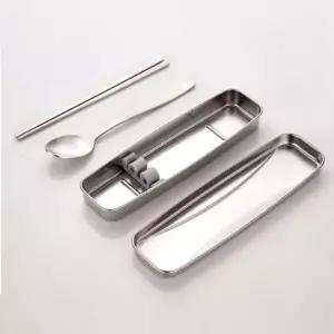 수저세트 수저 스텐 젓가락 국산 수저통 1벌 케이스