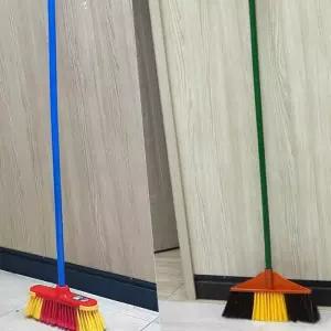 실외 롱 먼지 긴 베란다 자루 마당 쓸기 청소 빗자루 갈대