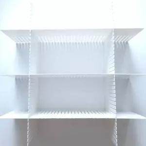 서랍 정리용 길이조절 칸막이 38x7cm 5개 화이트 수납용 분리막 (WFKAYE7)