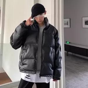 겨울 반목 밀리터리바람막이 점퍼 블랙 아우터 남성 자켓 숏 무지 패딩