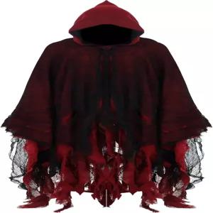 게요가 저승사자 코스튬 무서운 후드 망토 마녀 성인 여성 남성 코스프레 소품용