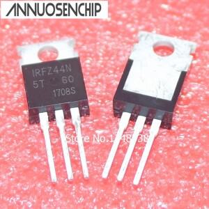 5개/몫 10 IRFZ44NPBF N 채널 49A 55V 트랜지스터 MOSFET