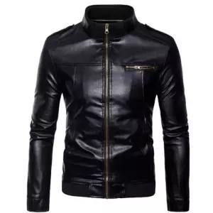 [라일리의류] Rly 님지라이더 따뜻한 오토바이 자캣 가죽 남성 자