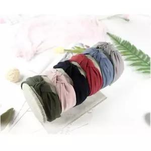 [하프클럽/셀러허브_여성트랜드패션]터번 머리끈 면헤어밴드 고무줄 스포