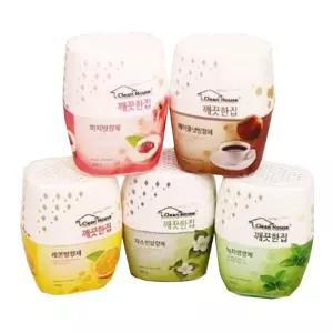 크린하우스 깨끗한집 고급형 방향제 200g 냄새제거제 욕실방향제