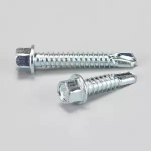 육각와셔 붙이 다목적 피스 나사 25mm 300개입 (WFKBFET)