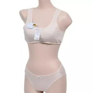 부드러운 안감 주니어 스포츠브라팬티세트 WFIPU74