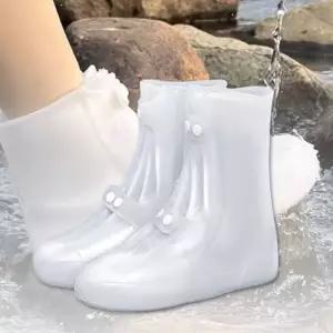 고품질 비올때 실리콘 덧신 방수커버 신발 신발덮개 레인슈즈 (WFKBP01)