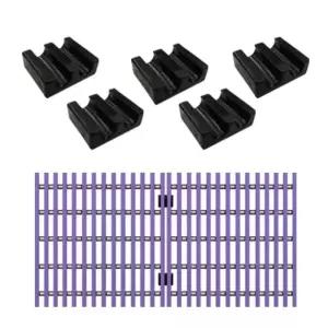 발판논슬립매트 논슬립 조립식 샤워바닥 흡착 욕실발판 5p (WFKBCRE)