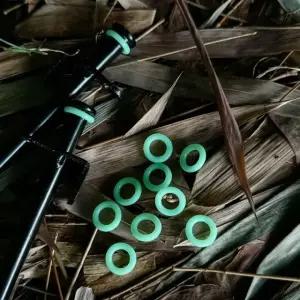 고품질 타프팩 스트링가드 고무링 안전링 캠핑 야광 단 (WFKBMVM)