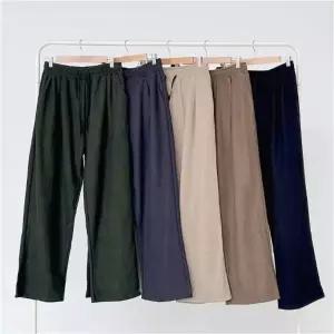 와이드핏 겨울바지 일자 5컬러 골덴바지 따뜻한 여자 코듀로이