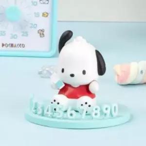 고품질 포차코 피규어 자동차 연락처 알림판 전화번호 전화번호판 (WFKE06Q)