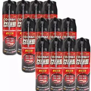 [컴배트]헨켈 컴배트 바퀴벌레 해충퇴치 스피드 에어졸 500ml 12개