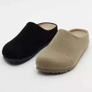 남성 여성 세무 뮬슬리퍼 블로퍼 남녀공용 커플 신발 (WFKCW44)