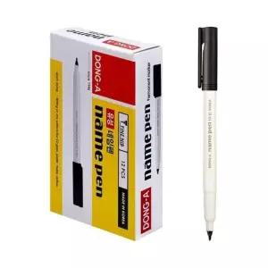 동아 유성 네임펜 흑색 유성펜 타(12개입) (WFKFLMZ)