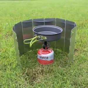 10단 버너 바람막이 야외 캠핑