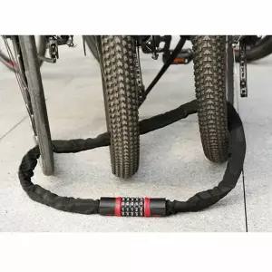 번호 조합식 체인 자물쇠 오토바이 자전거 도난 방지 잠금 장치