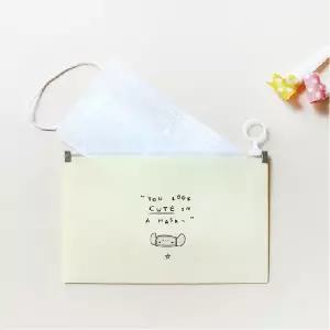 마스크 주머니 케이스 통 마스크보관 파스텔 4color 보관함 정리함 파우치_24107765