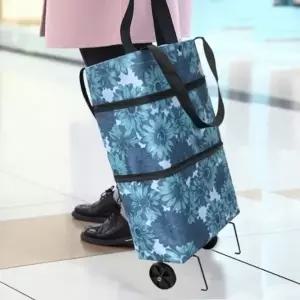 장바구니 카트 시장 캐리어 접이식 장보기 바퀴 달린 가방