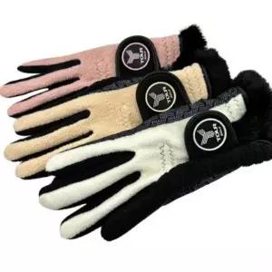 양손 골프장갑 겨울용 라운딩 방한 여성 피팅 논슬립