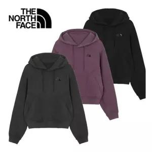 [노스페이스]NM5PR80 여성 세미크롭 후드티 누베 긴팔 후디 티셔츠 302096