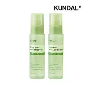 [쿤달] 헤어앤바디미스트 우디가든 80ml x2개