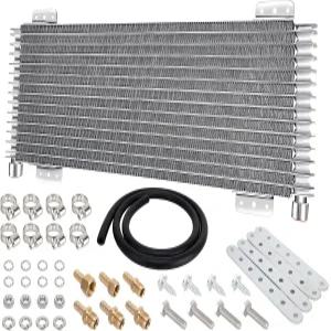 40k 변속기 오일 쿨러 LPD47391 헤비 듀티 40000 GVW Max와 호환 저압 강하 키트 및 장착 하드웨어