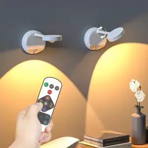 넬랑드 스팟 조명 무선 리모컨 센서등 자석부착형 벽등
