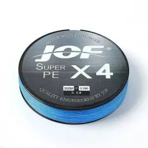 PE 4합사 낚싯줄 3호300m) 블루 원투낚시 합사라인 오색합사