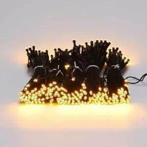 LED XBS915P0 크리스마스트리 전구 300구 연결형 흑색선 황색