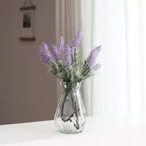 콜린 플리츠 유리 화병 WFHUPPC