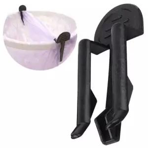 쓰레기통 봉투 고정장치 클립 2P 쓰레기봉투 잡아주는 핀 홀더 WFLOS2C