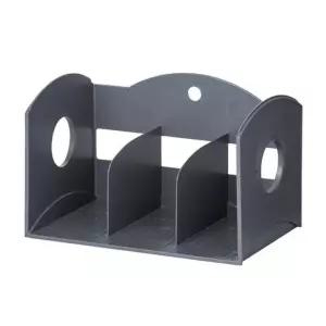 시스맥스 멀티책꽂이3단 GR 280130 진회색 박스(12개입) (WFKFGD3)