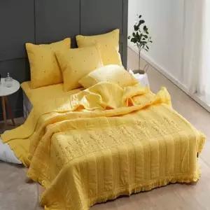 싱글이불 스프레드 싱글 세트 옐로우 침구셋트 침대이불세트 싱글침구세트