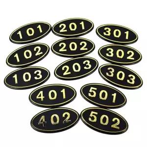 입체호수판 DYR407F0 룸번호 세대번호 호실표찰