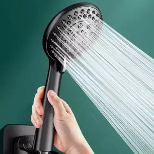 강력 블랙 미세홀 수압상승 샤워기세트