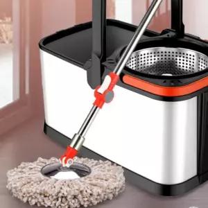 동그란 페달 통돌이 밀대 걸레 회전 마대 리필 물걸레