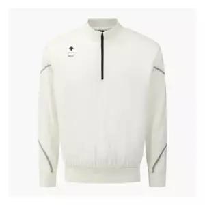 데상트 GOLF 남성 반집업 라인포인트 방풍 스웨터 (DQ32MFKP96) DQ32MFKP96_OWTG 301669